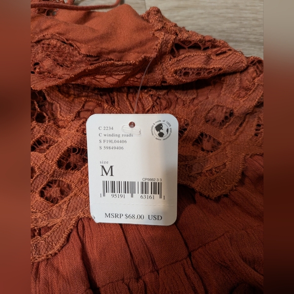 NWT Free People Babydoll Tank Top - Picture 5 of 6